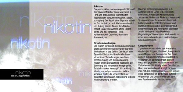 mindzone booklet - nicotine, nikotin
